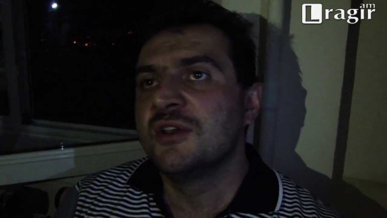 Armenian Activist Beaten in Police Car