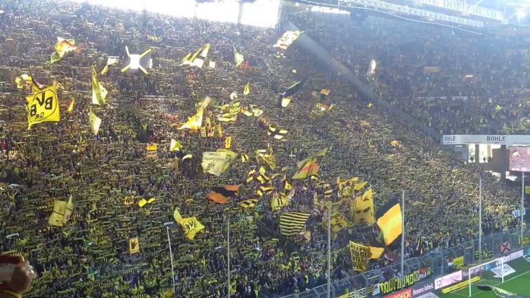 You'll Never Walk Alone - Borussia vs Dortmund