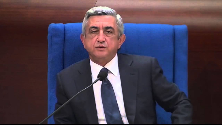 Armenian President Serzh Sargsyan's Speech at PACE's Autumn Session