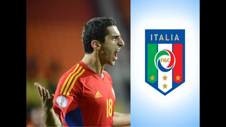 Mkhitaryan vs Italy