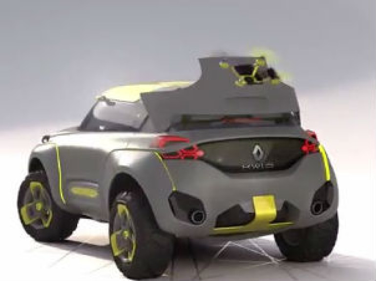 Renault Kwid Concept & its Flying Companion