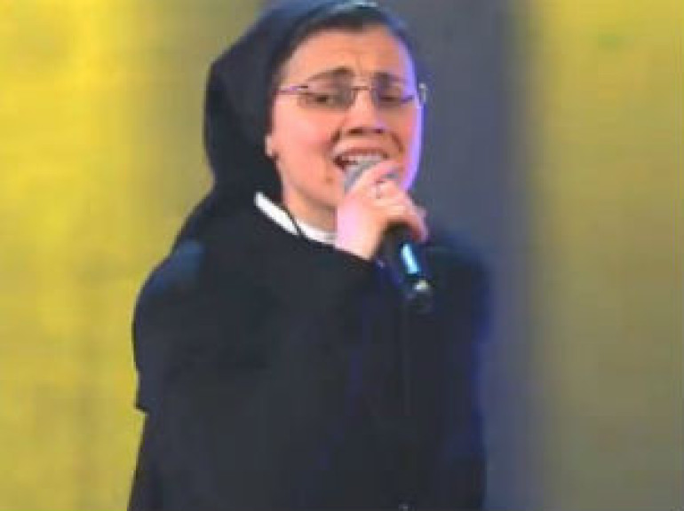 Nun Puzzles 'The Voice' Jury