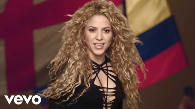 Shakira Dare երգի նոր տեսահոլովակը` ֆուտբոլիստների մասնակցությամբ