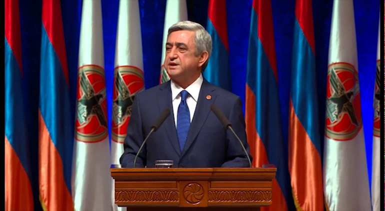 ՀՀ Նախագահ, ՀՀԿ նախագահ Սերժ Սարգսյանի ելույթը ՀՀԿ 15--րդ համագումարում