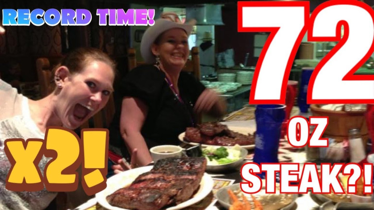 Molly Schuyler vs The Big Texan 72 oz Steak Challenge