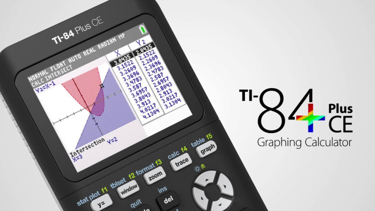 Նոր TI-84 Plus CE գրաֆիկ հաշվիչը