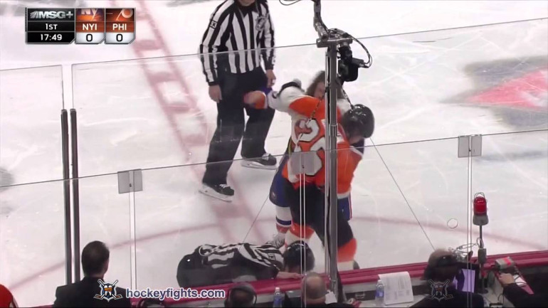 NHL. Օրվա ծեծկռտուքները