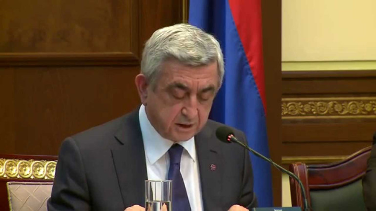 Ես էի արգելել հոլովել «Դոդի Գագո» կնիքը. Սերժ Սարգսյանի ելույթը ՀՀԿ խորհրդի նիստում