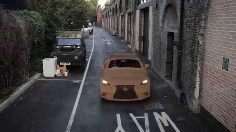 Lexus Unveils Origami Inspired Car