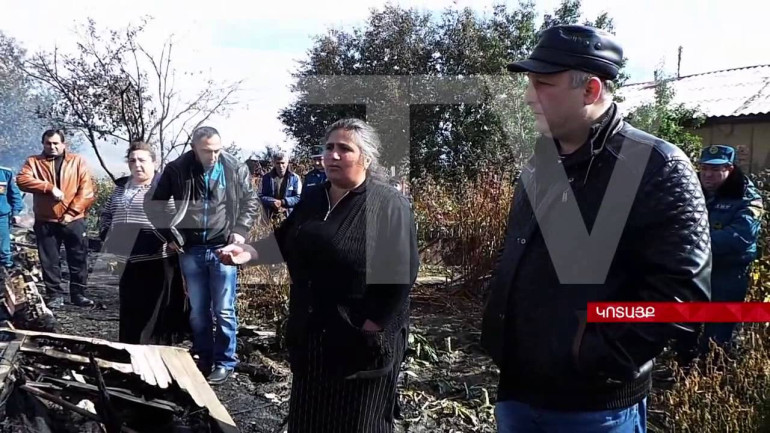 5 հոգանոց ընտանիքը հայտնվել է բաց երկնքի տակ