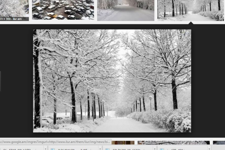 Frank Sinatra. Let it Snow. Երևանում այսօր առաջին անգամ ձյուն տեղաց