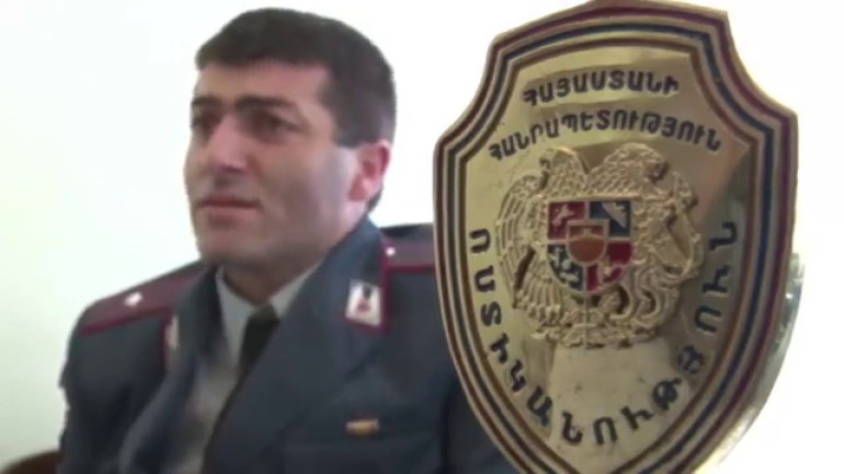 «Լավագույն հետաքննիչ» է ճանաչվել ոստիկանության մայոր Արտյոմ Շառոյանը