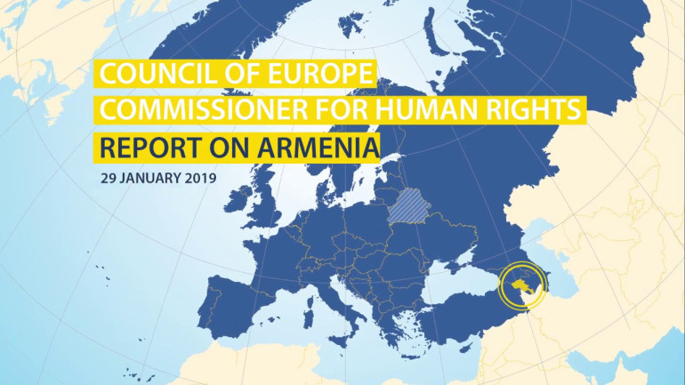 EU Commissioner for Human Rights Issues Report in Armenia