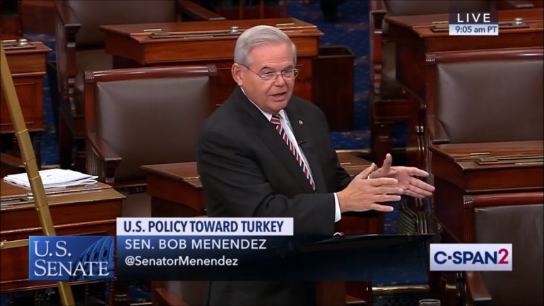 Sen. Bob Menendez Calls for Passage of Armenian Genocide Resolution