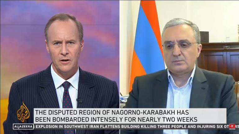 Zohrab Mnatsakanyan: Ceasefire Does not Mandate Azerbaijan to Kill Civilians and Hit Civilian Settlements