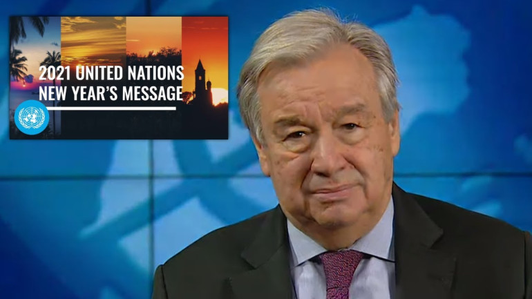 UN's Guterres Issues Global Appeal to Make 2021 'Year of Healing'