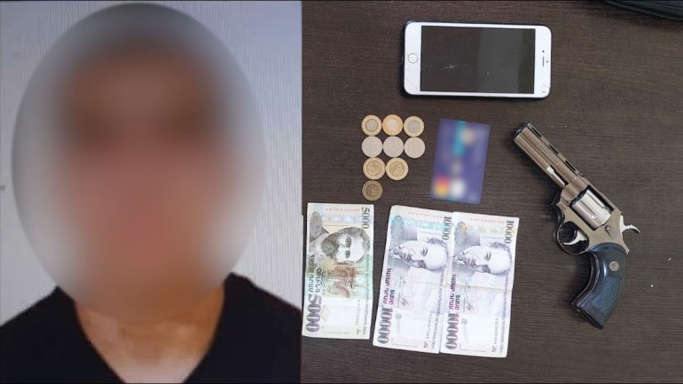 Վազգեն Սարգսյան փողոցում քայլող քաղաքացուն ու նրա ընկերուհուն է մոտեցել անծանոթ անձ, պայուսակից հանել է զենքի նմանվող առարկա և պահանջել փող