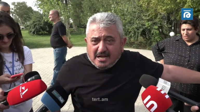 «Սրբապի՛ղծ, մի՛ արի մեր տղաների շիրիմին ու դերասանավարի չոքի»․ զոհվածի հայրը՝ Փաշինյանին
