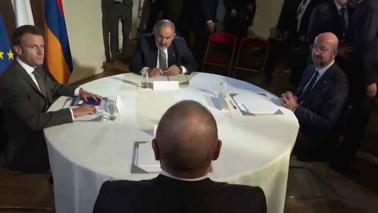 Փաշինյան-Ալիև-Միշել-Մակրոն հանդիպումը Պրահայում