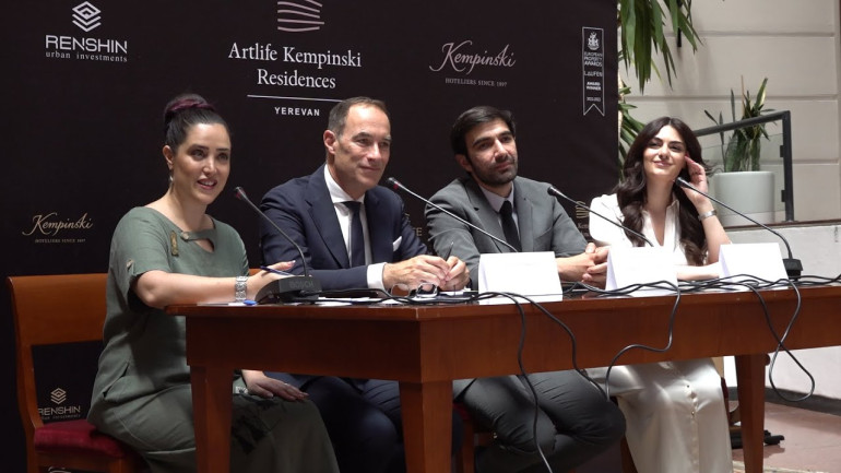 Հյուրանոցային ցանցի գիգանտ Kempinski ն կբրենդավորի «Ռենշին» ի Artlife բնակելի համալիրը