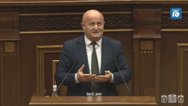 Եթե նախագիծն ընդունենք, դնելու ենք առաջին քարը մեր հայրենիքը երկիր Նաիրի դարձնելու համար․ Աղազարյան