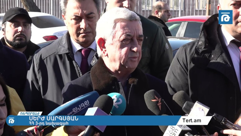 Չեմ կարող ասել՝ որ հարթակից, որ հարթակ ենք գնալու, բայց որ թռվռում ենք, փաստ է․ Սերժ Սարգսյան