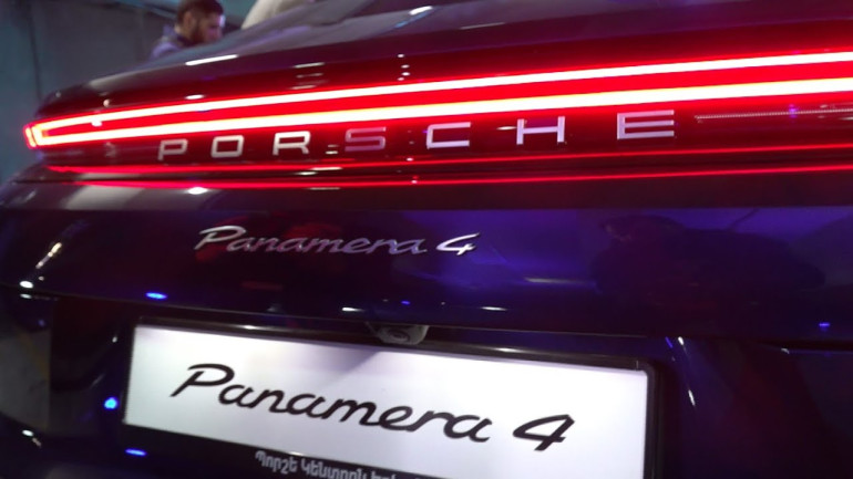 Պորշե Երևան կենտրոնը ներկայացրեց Porsche panamera մոդելը