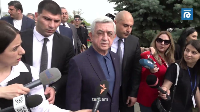 Կա արտաքին սատարում իշխանություններին․Սերժ Սարգսյանը՝ իշխանություններին հեռացնելու փորձերի մասին