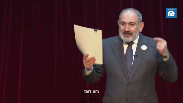 Սահմանին տեղադրված սյունը Հայաստանի տարածքային ամբողջականության անկյունաքարն է. Փաշինյան.mp4