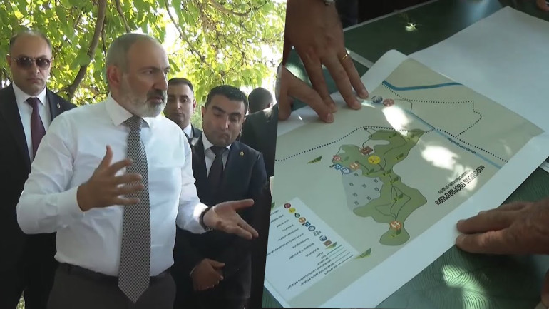 «Մարդ չգիտի սրա մասին», «Սա հայկական Պոմպեյն է». Փաշինյանն այցելել է Հին Արտաշատի պեղումների վայր