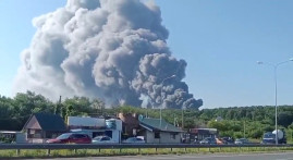 Ukraine drones kill six, damage warehouses in Russia. authorities say