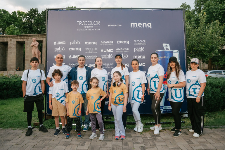 Unibank and Unisport took part in the "Tricolor" Yerevan Beat Run