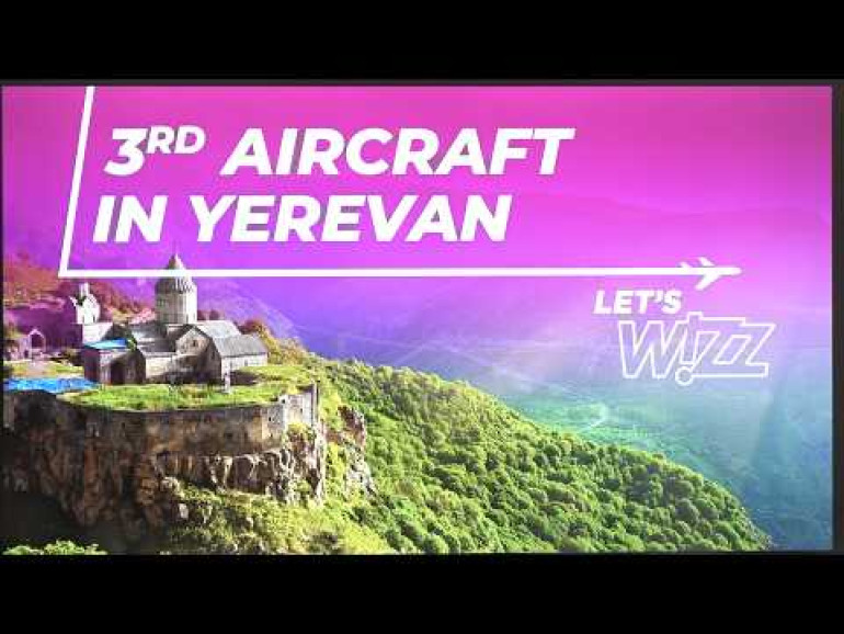 Նոր թռիչքներ դեպի Բելգիա և Նիդեռլանդներ. «Wizz Air»-ը Երևանում բազավորում է երրորդ օդանավը