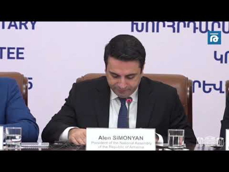 Մենք նոր էջ ենք բացել մեր պատմության մեջ. գիտակցում ենք, որ սա շատ դժվար և վտանգներով լի ճանապարհ է. Ալեն Սիմոնյան